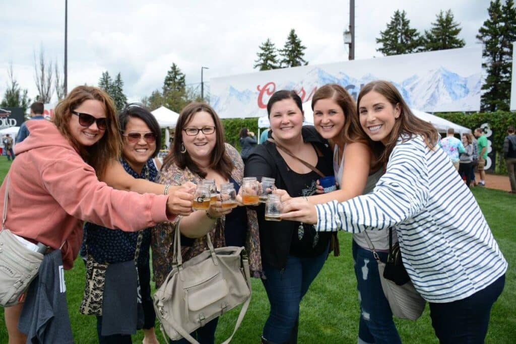 group of people at the event