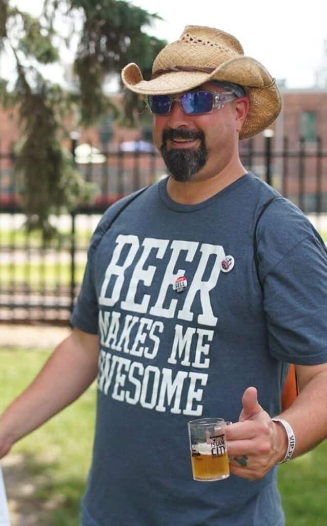 Guy at event